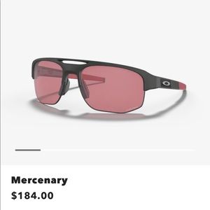 Oakley mercenary sunglasses.